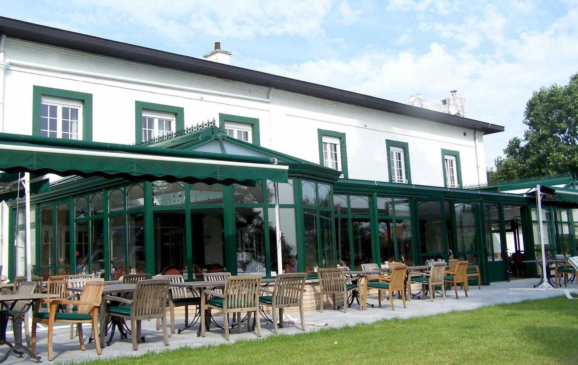 Logis - Hotel Restaurant La Sapiniere Wisques Bagian luar foto